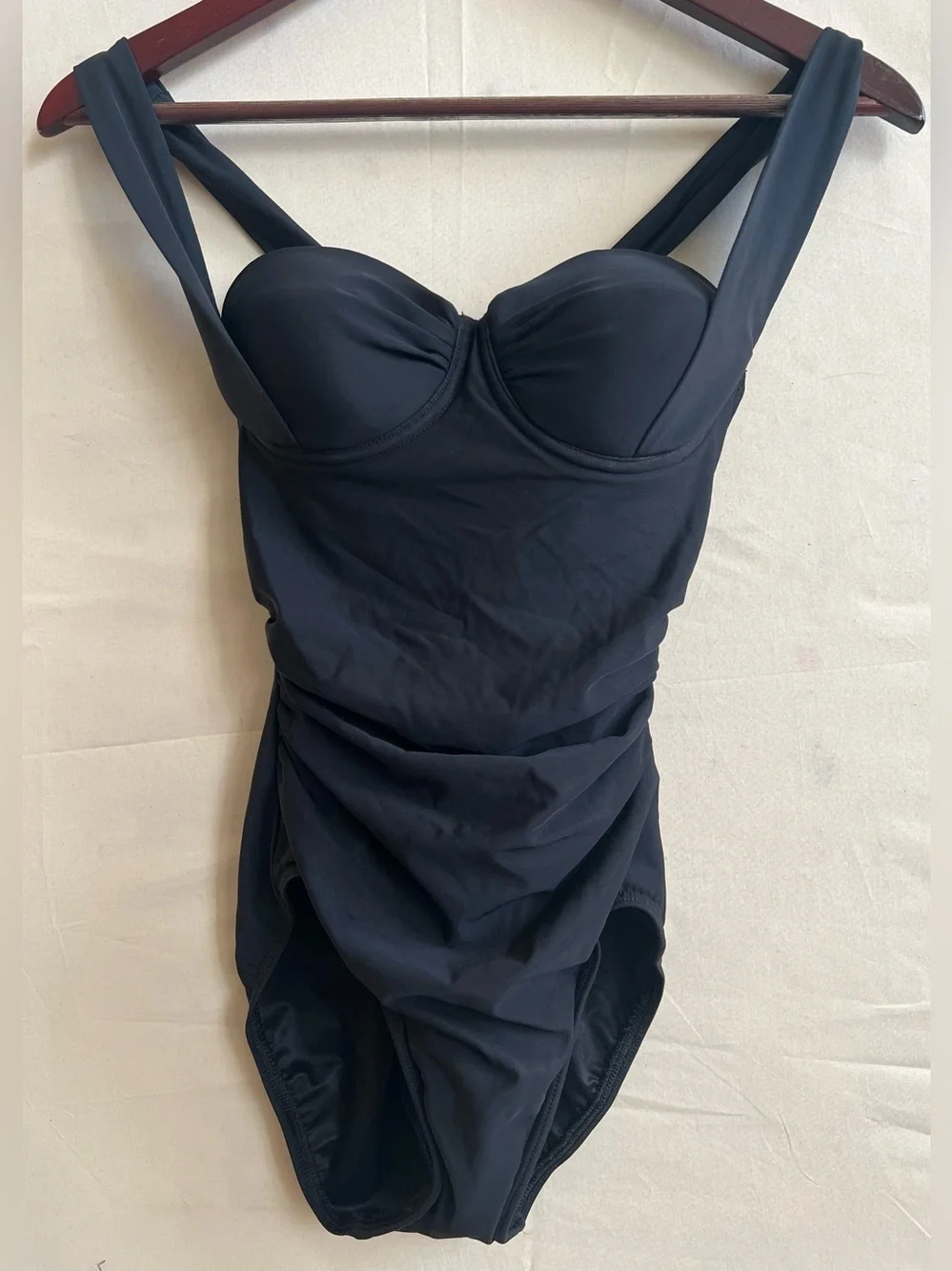 Lands' End Ruched Bathing Suit